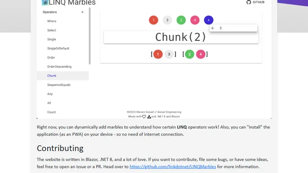 Interactive LINQ tutorial, especially for beginners