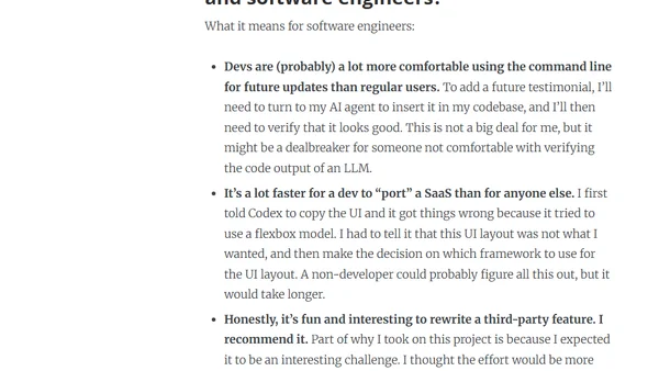I replaced a $120/year micro-SaaS in 20 minutes with LLM-generated code
