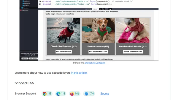 What's new in CSS and UI: I/O 2023 Edition