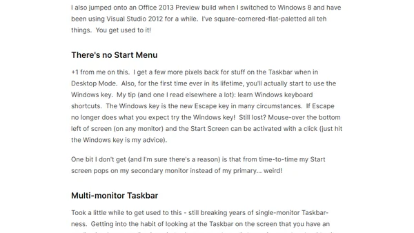 Your Life Will Not End When You Use Windows 8