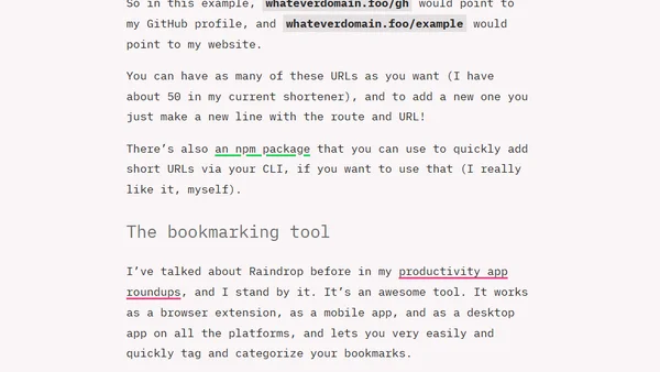 Combining tools for fun and profit