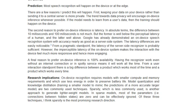 The History of Speech Recognition to the Year 2030