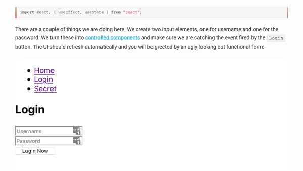 Setting up & Deploying JWT based auth using Flask & React