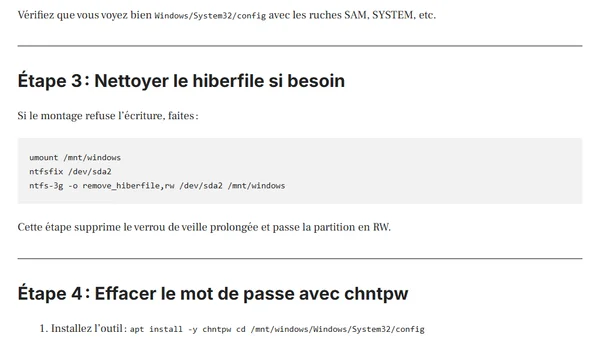 Reset un mot de passe Windows sur un VPS Hetzner (et autre)