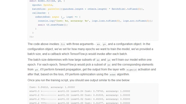 Playing Mortal Kombat with TensorFlow.js. Transfer learning and data augmentation