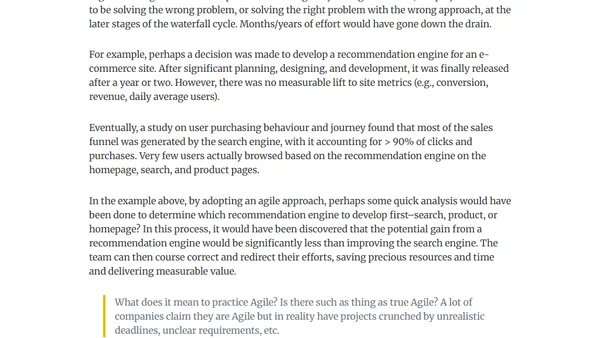 GovTech Conference - Data Science and Agile—Can or Not?