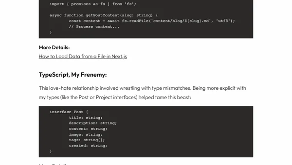 Let's Breakdown This Website's Tech Stack