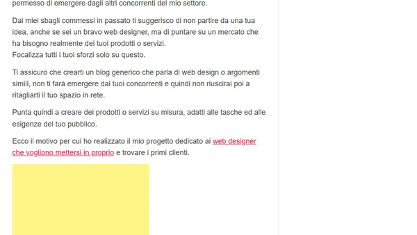 Web Designer Freelance: Come Puoi Renderti Unico ed Emergere dai tuoi Concorrenti