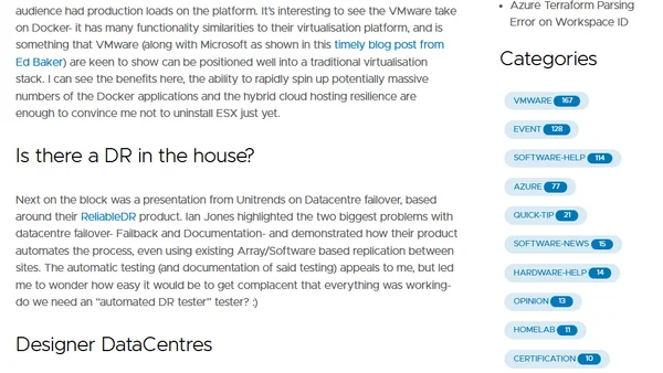 VMUG London January 2015