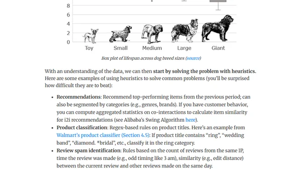 The First Rule of Machine Learning: Start without Machine Learning