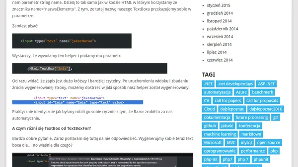 Czym są helpery w ASP i jak je tworzyć ?