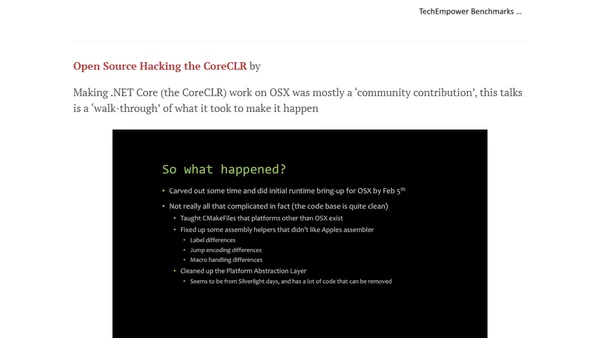 Presentations and Talks covering '.NET Internals'