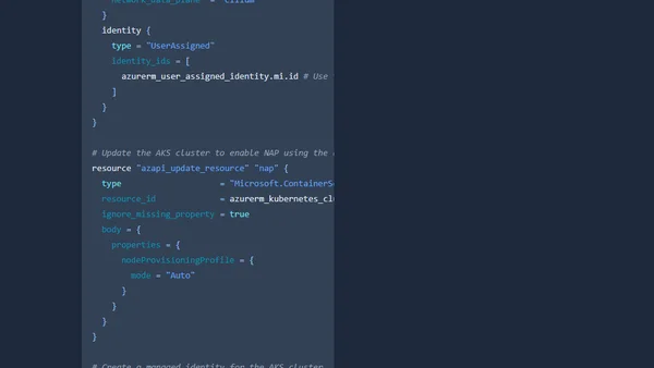 AKS BYO VNET: Enabling NAP with Terraform