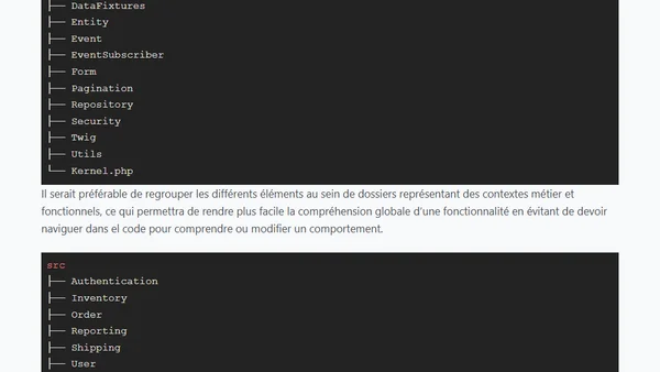 Structurez votre code explicitement avec la "Screaming Architecture"