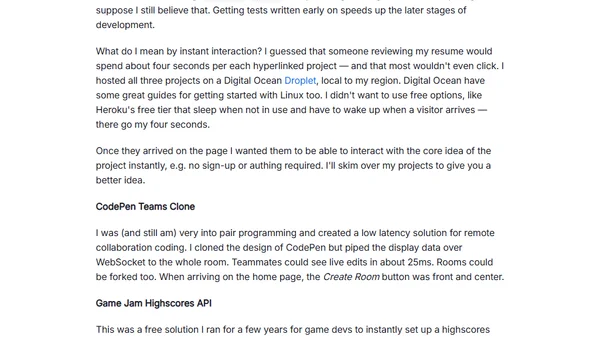 The Weird Rules I Set Myself That Got Me a Job