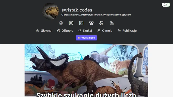 Szybkie szukanie dużych liczb pierwszych