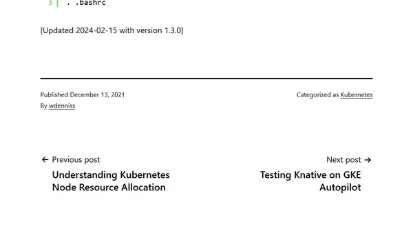 Install kn on Cloud Shell