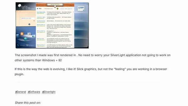 Microsoft Tafiti just released