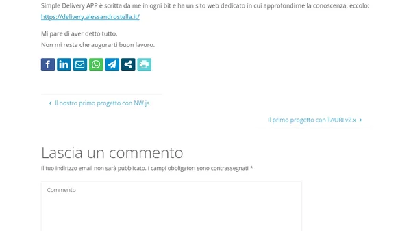 Simple Delivery APP: gestisci le tue consegne