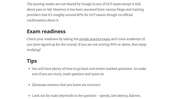 How I passed the professional google cloud architect exam