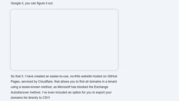 How to Enumerate Microsoft 365 Tenant Domains in 2026