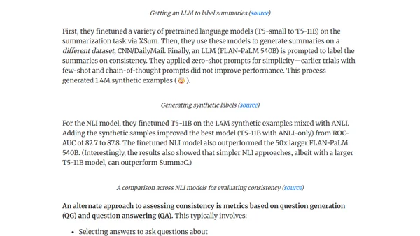 Evaluation & Hallucination Detection for Abstractive Summaries