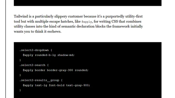 What is Utility-First CSS?