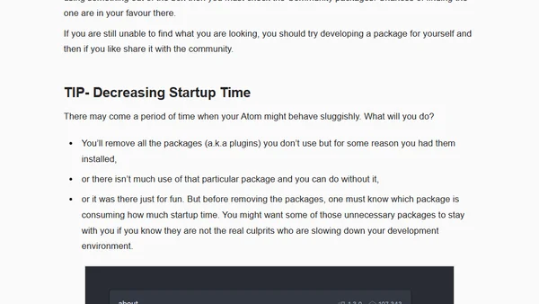 Atom: An Editor of 21st Century