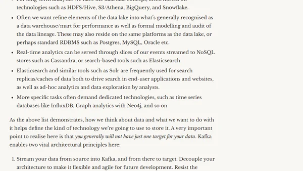 Why Do We Need Streaming ETL?