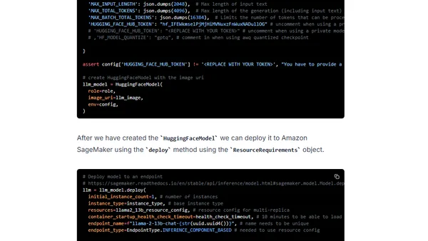 Scale LLM Inference on Amazon SageMaker with Multi-Replica Endpoints