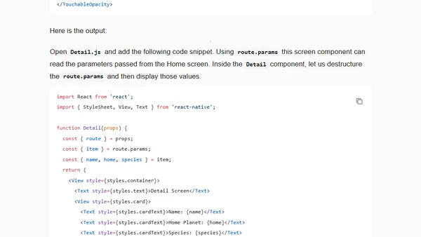 Getting Started with Stack Navigator using react-navigation 5 in React Native and Expo apps