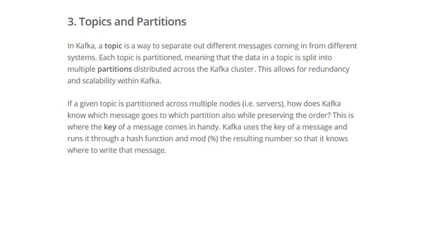 Basics of Apache Kafka - An Overview
