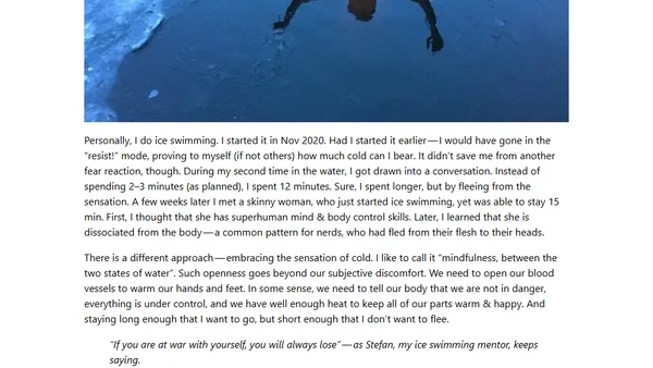 Don’t fight, flight (or freeze) your body and emotions