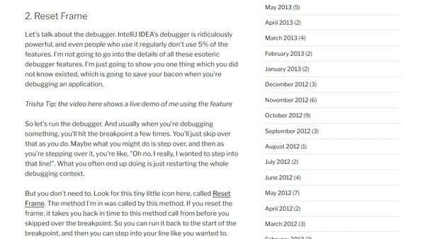 IDE tips to save you from disaster
