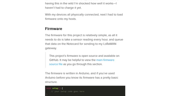 Monitoring Home CO2 Levels with LoRaWAN