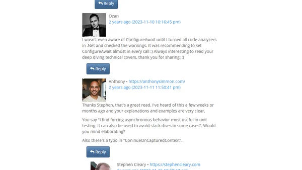 ConfigureAwait in .NET 8