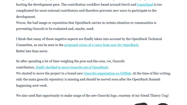 Gnocchi independence