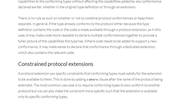 Protocol-Oriented Programming (POP) in Swift