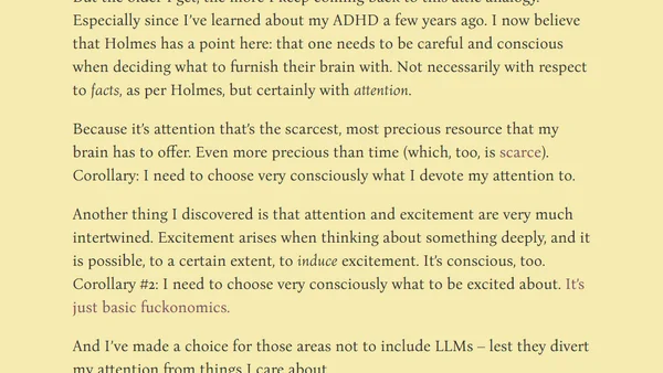 On LLMs in programming