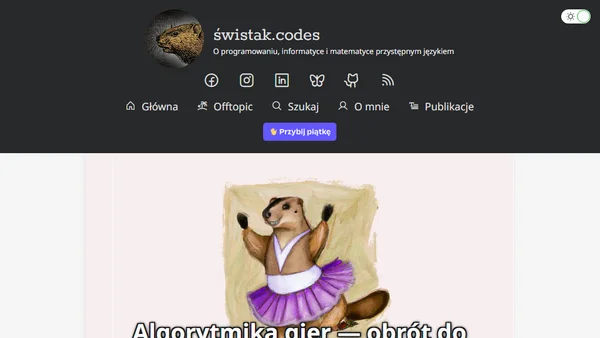 Algorytmika gier — obrót do punktu