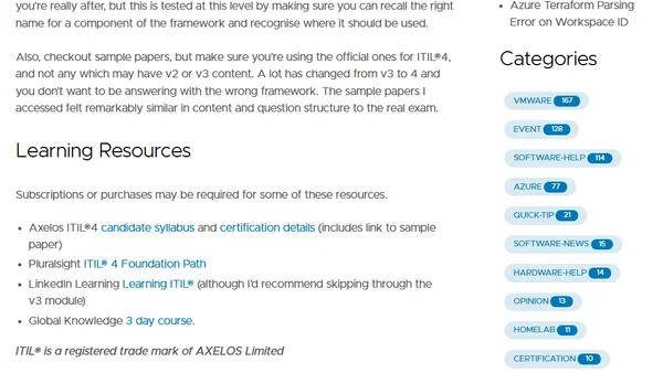 ITIL®4 Foundation Certification