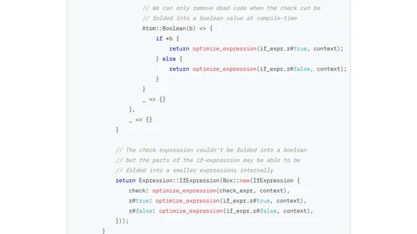 Lisp Compiler Optimizations