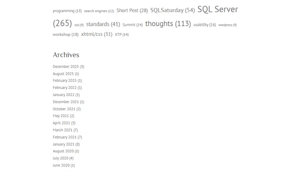 Where to find me at the PASS Summit 2018