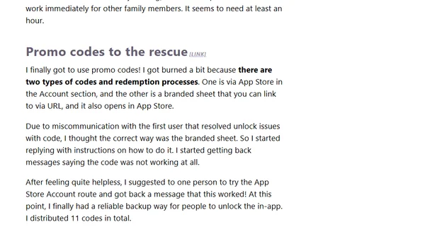 The day my app got thousands of downloads and in-app unlocks