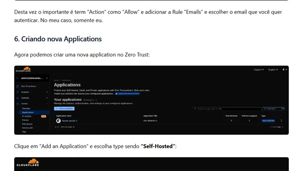 Protegendo seu Home Server com Cloudflare Zero Trust