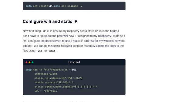 Install fresh Raspbian image on your Raspberry Pi - part 1