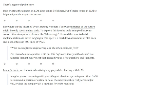 Fragments: February  4