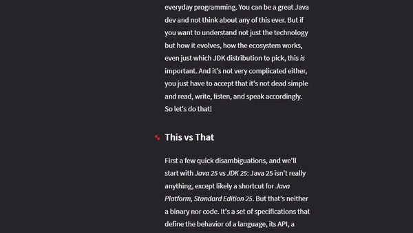 Java 25 is ALSO no LTS Version - Inside Java Newscast #94