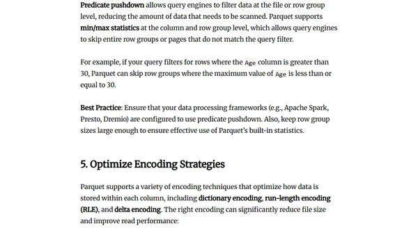 All About  Parquet Part 10 - Performance Tuning and Best Practices with Parquet