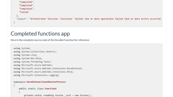 Track activity and sub-orchestrator progress in Azure Durable Functions orchestrators